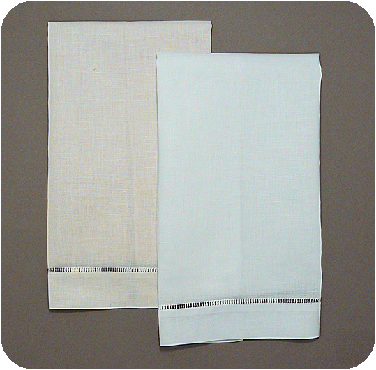 Hemstitched Guest Towels