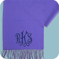 Cashmere Scarf - New Purple Solid