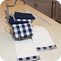 Cowboy Navy Kitchen Towel Collection