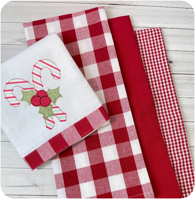 Red Kitchen Towel Collection