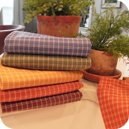 Windowpane Harvest Kitchen Towels