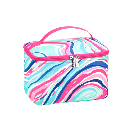 Marble-Ous Print Large Cosmetic Bag