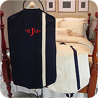 Heavy Canvas Garment Bag - Navy