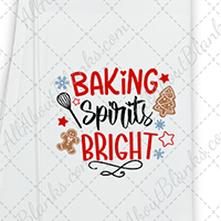 Baking Spirits Bright DTF Transfer