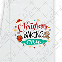 Christmas Baking Crew DTF Transfer