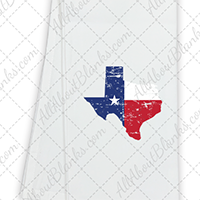 Distressed Texas Flag State DTF Transfer