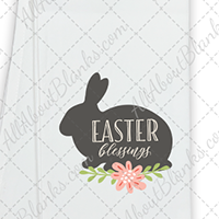 Easter Blessings Bunny DTF Transfer