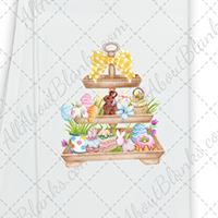 Easter Tiered Tray DTF Transfer
